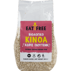 Κινόα (χωρίς γλουτένη) 300gr, Eat Free