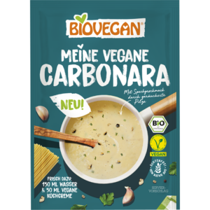 Σάλτσα Carbonara (vegan ,χωρίς γλουτένη) 27gr, Biovegan