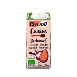 Κρέμα μαγειρικής Αμυγδάλου Μπεσαμέλ bio 200ml, Ecomil