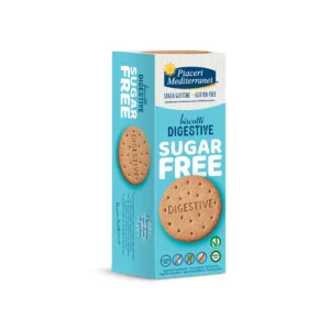 Digestive (χωρίς γλουτένη,λακτόζη,ζάχαρη) 160gr, Piaceri Mediteranei