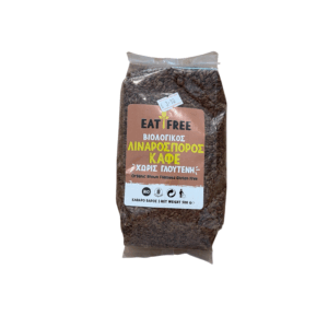 Λιναρόσπορος bio Καφέ (χωρίς γλουτένη) 500gr, Eat Free