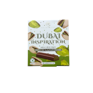 Sticks Σοκολάτα Γάλακτος Dubai (χωρίς γλουτένη & ζάχαρη) 80gr, Healthy Bites