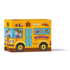 Κρουασάν με Μέλι και γέμιση Bee Bros Κακάο (6τμχ) 252gr, The Bee Bros