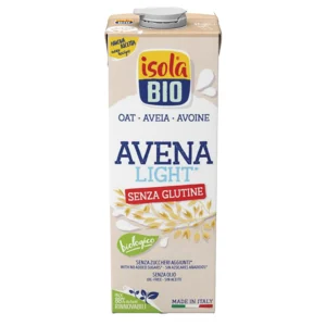 Ρόφημα Βρώμης light,gluten free Βιολογικό 1lt, Isola bio