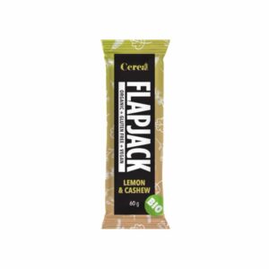 Μπάρα Βρώμης Flapjack με Κάσιους & Άρωμα Λεμονιού 60gr, Cerea