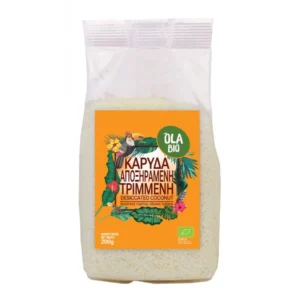 Καρύδα Τριμμένη bio 200gr, Βιουγεία