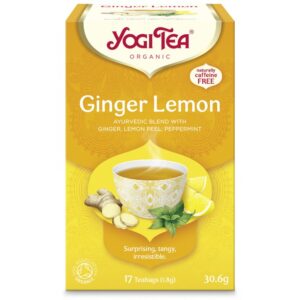 Τσάι Ginger-Lemon bio 30.6gr, Yogi Tea