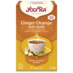 Τσάι Ginger-Orange bio 30,6gr, Yogi Tea