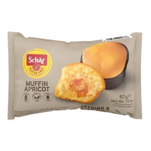 Muffin με γέμιση Βερύκοκο (χωρίς γλουτένη-λακτόζη) 50gr, Dr.Schar