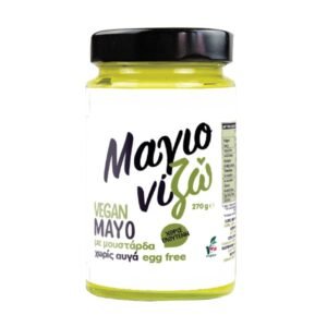 Μαγιονέζα vegan Με Μουστάρδα 270gr, Μαγιονιζώ