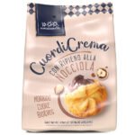 Μπισκότα 'Cuordi Crema' με Γέμιση Κρέμας Φουντουκιού 200gr, Sottolestelle