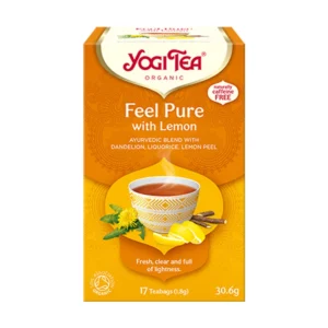 Τσάι Feel Pure with Lemon 30.6gr, Yogi Tea