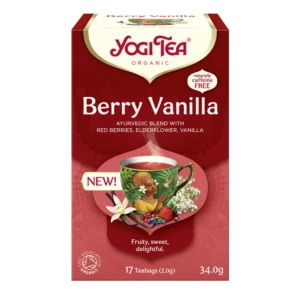 Τσάι Berry Vanilla bio 34gr, Yogi Tea