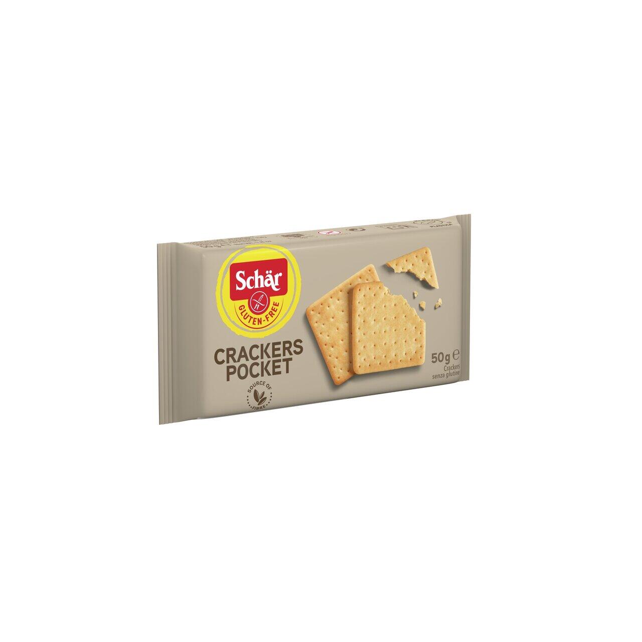 Κράκερς Pocket (χωρίς γλουτένη) 50gr, Schar